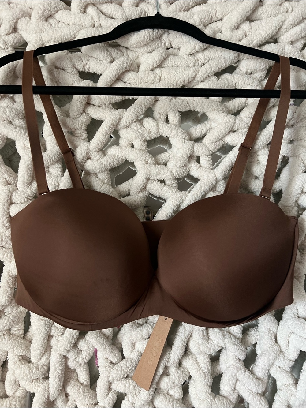 SKIMS ULTIMATE PUSH-UP STRAPLESS BRA NWT - JASPER
